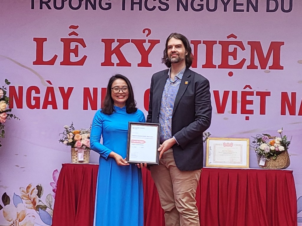THCS Nguyễn Du - điểm sáng về ngôi trường tiên tiến, chất lượng cao của Hà Nội