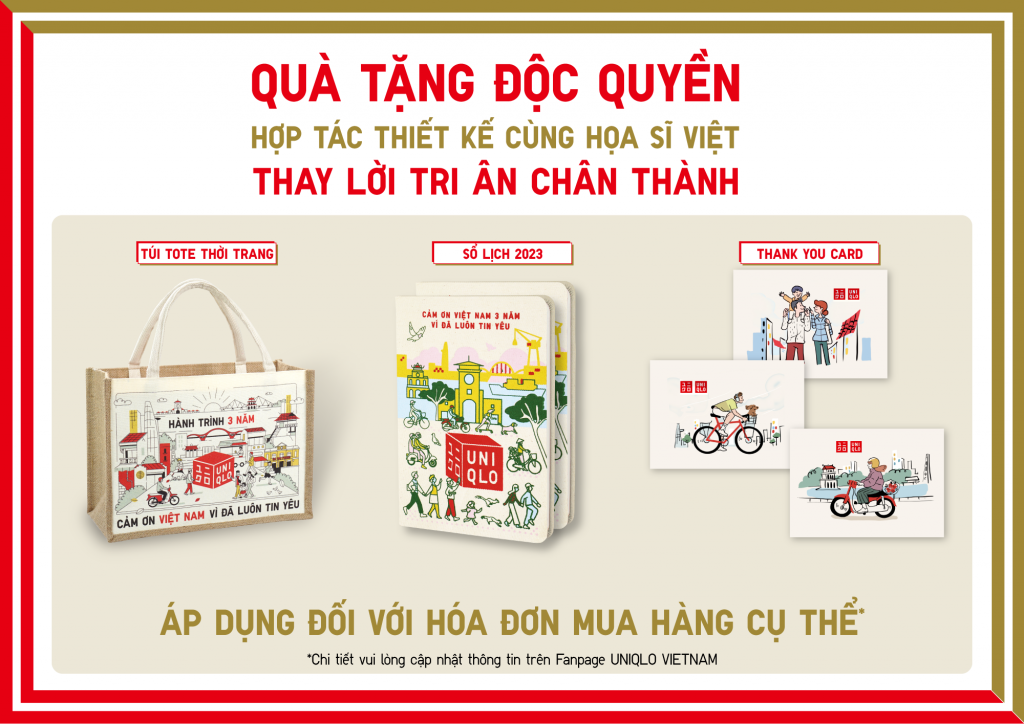 Quà tặng độc quyền hợp tác thiết kế cùng họa sĩ Việt thay lời tri ân chân thành