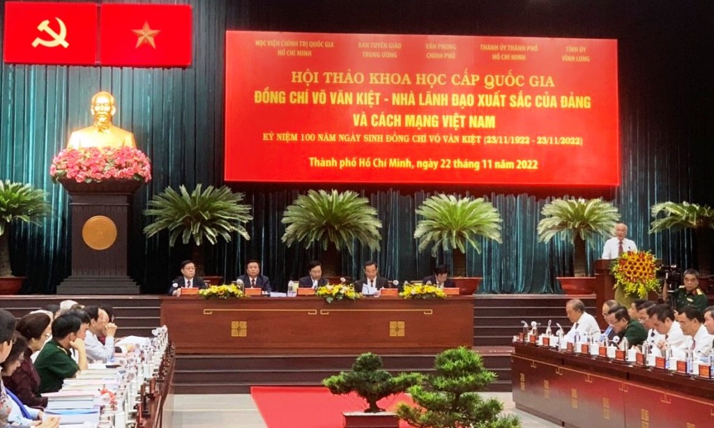 hội thảo khoa học cấp quốc gia về cố Thủ tướng Võ Văn Kiệt 