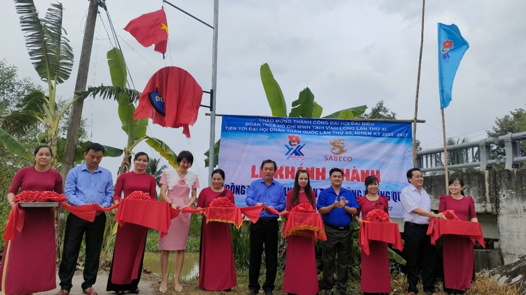 Công trình “Thắp sáng đường quê” tại Vĩnh Long