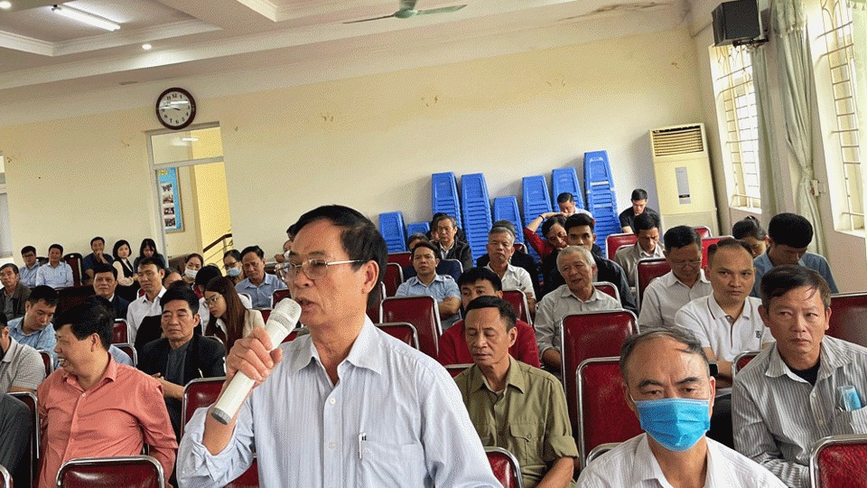 Cử tri quận Hà Đông kiến nghị bất cập trong phát triển đô thị tại khu đô thị Văn Khê