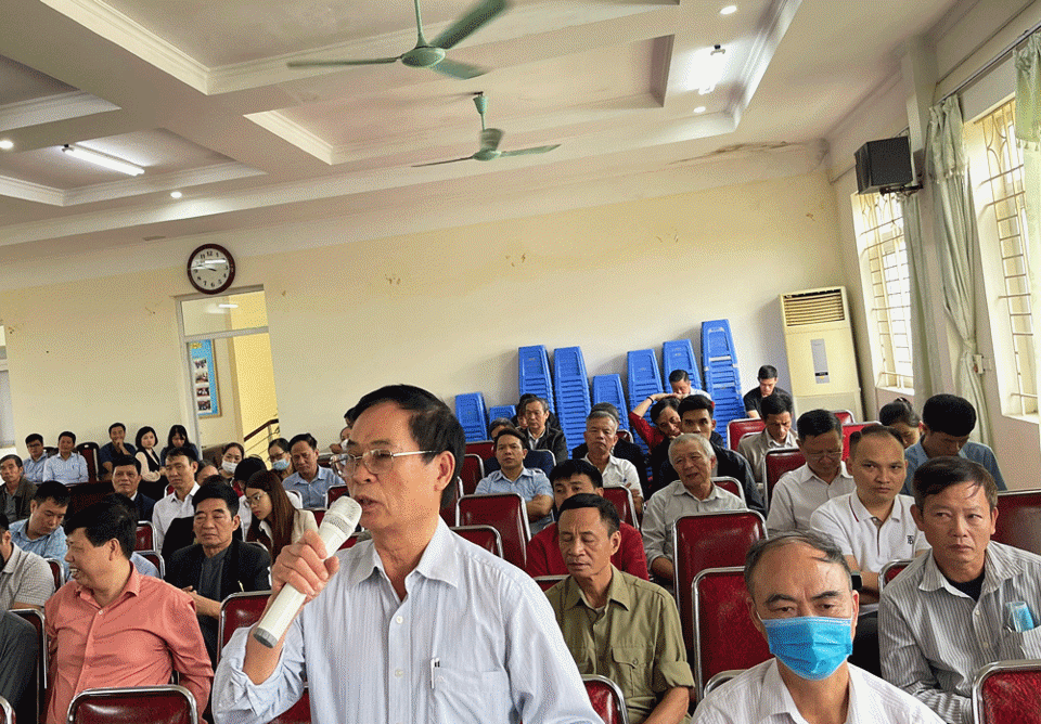 Cử tri quận Hà Đông kiến nghị bất cập trong phát triển đô thị tại khu đô thị Văn Khê