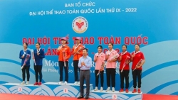 Hà Nội giành 3 huy chương Vàng môn đua thuyền Rowing
