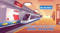 Đường sắt Nhổn - ga Hà Nội vận hành thử hệ thống từ ngày 5/12