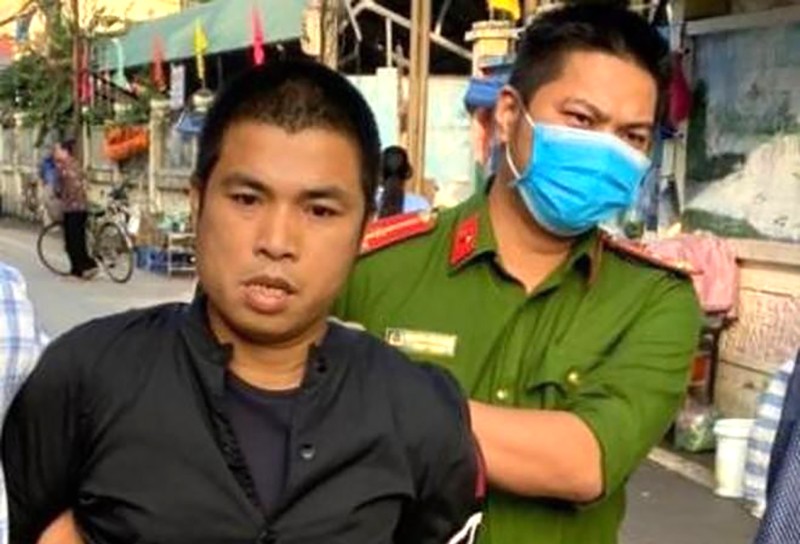 Lực lượng chức năng bắt giữ Hoàng Ngọc Chiến, nghi phạm sát hại người phụ nữ tại đường Hoàng Hoa Thám