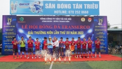 Đội tuyển Văn phòng giành Cúp vô địch Giải bóng đá Transerco lần thứ XV