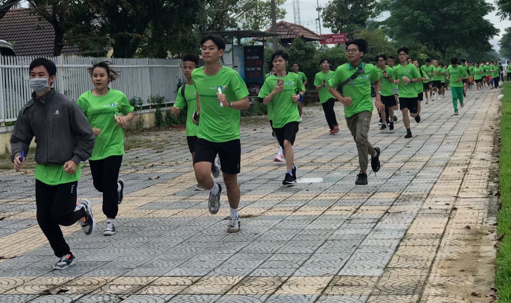 Đà Nẵng: Sinh viên chạy GreenRace lan tỏa thông điệp sống xanh