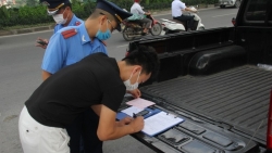 Trong tháng 11, Hà Nội xử phạt 1.452 trường hợp vi phạm về trật tự an toàn giao thông