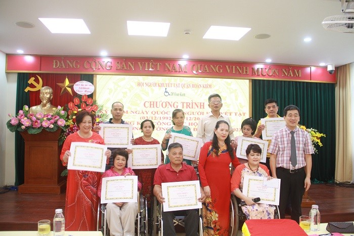 Quận Hoàn Kiếm: Tạo điều kiện cho người khuyết tật vươn lên hòa nhập xã hội