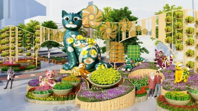 TP Hồ Chí Minh: Sẽ có cầu kính trên cao ngắm trọn đại cảnh đường hoa Nguyễn Huệ