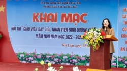 Huyện Gia Lâm: Khai mạc Hội thi “Giáo viên dạy giỏi - Nhân viên nuôi dưỡng giỏi năm học 2022-2023"