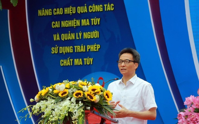 Phó Thủ tướng Vũ Đức Đam nhấn mạnh yêu cầu này tại lễ mít tinh hưởng ứng Tháng hành động, phòng, chống ma túy; Ngày quốc tế và Ngày toàn dân phòng, chống ma túy 26/6