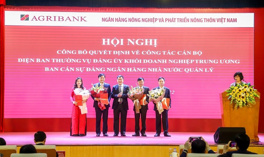 Agribank công bố Quyết định nhân sự cấp cao