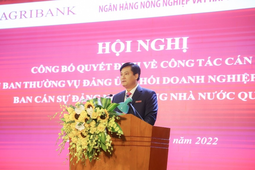 Agribank công bố Quyết định nhân sự cấp cao