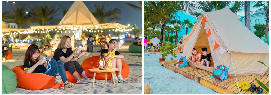 Dịch vụ Camping & Cafe bãi biển được nhiều cư dân “Quận Ocean” rủ nhau đi trốn cuối tuần này