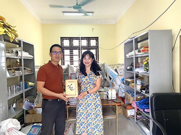 Hoạt động luân chuyển sách tới các trường của Thư viện Hà Nội
