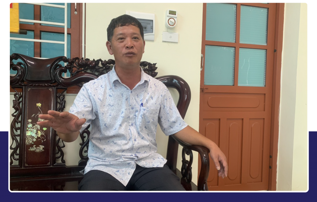 Ông Nguyễn Hải Đăng, chủ tịch HĐND xã Hồng Vân, huyện Thường Tín Ông Nguyễn Hải Đăng, chủ tịch HĐND xã Hồng Vân, huyện Thường Tín