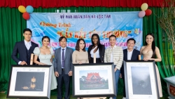 Dàn Hoa hậu, Á hậu quốc tế đổ bộ Lộc Tân (Bảo Lâm, Lâm Đồng) làm thiện nguyện