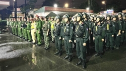 Công an thành phố Thuận An tổ chức lễ ra quân tấn công trấn áp tội phạm đảm bảo ANTT
