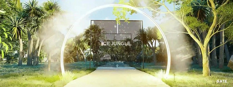 Phối cảnh Khu rừng băng tuyết Ice Jungle tại Meyhomes Capital Phú Quốc.