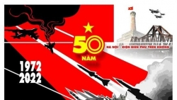 Phát hành 68 tranh cổ động tuyên truyền kỷ niệm 50 năm Chiến thắng Hà Nội - Điện Biên Phủ trên không