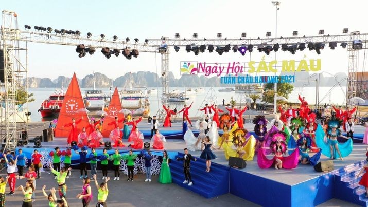  Carnaval mùa đông Hạ Long 2022 dự kiến tổ chức tại Khu du lịch quốc tế Tuần Châu (Ảnh Minh Hà)