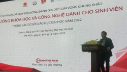 Sinh viên của 37 trường hội tụ tại Hà Nội để bảo vệ đề tài nghiên cứu khoa học