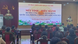 Mít tinh diễu hành hưởng ứng Tháng hành động quốc gia phòng, chống HIV/AIDS