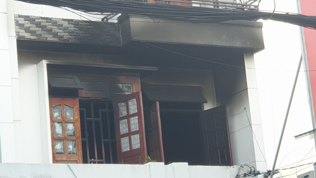 Vụ cháy khiến căn phòng trọ bị thiêu rụi, nhiều tài sản hư hỏng hoàn toàn