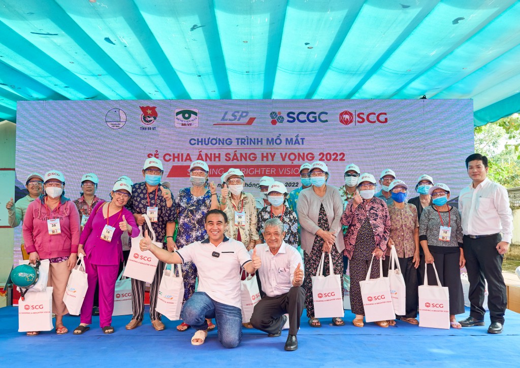 SCG sẻ chia ánh sáng hy vọng hỗ trợ phẫu thuật đục thủy tinh thể cho bệnh nhân tại Bà Rịa - Vũng Tàu