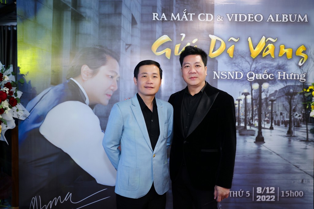 NSND Quốc Hưng phát hành album nhạc tình 