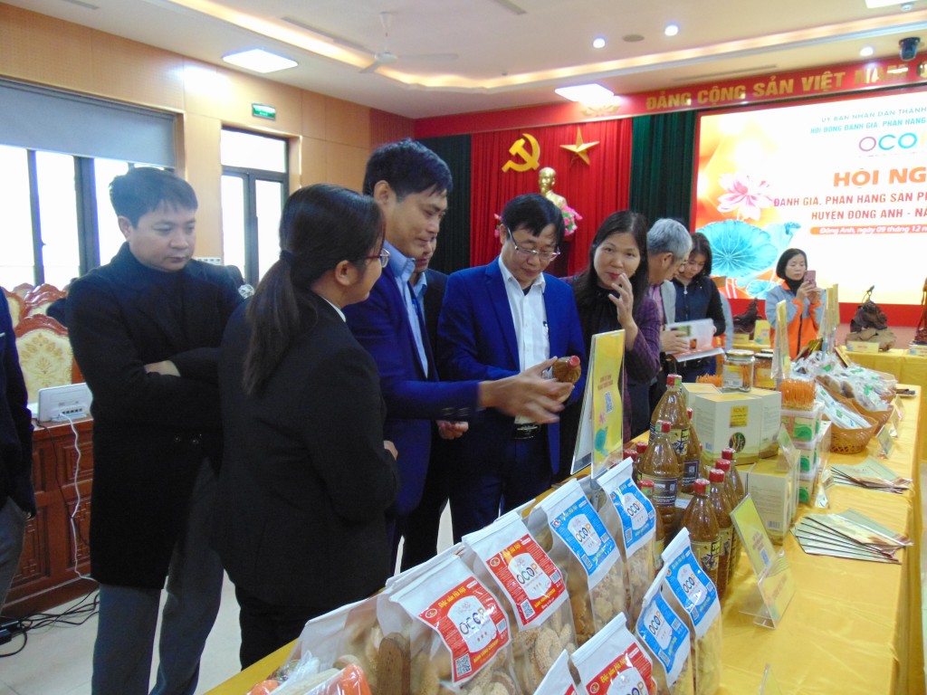 Huyện Đông Anh: Thêm 40 sản phẩm được đánh giá, phân hạng OCOP