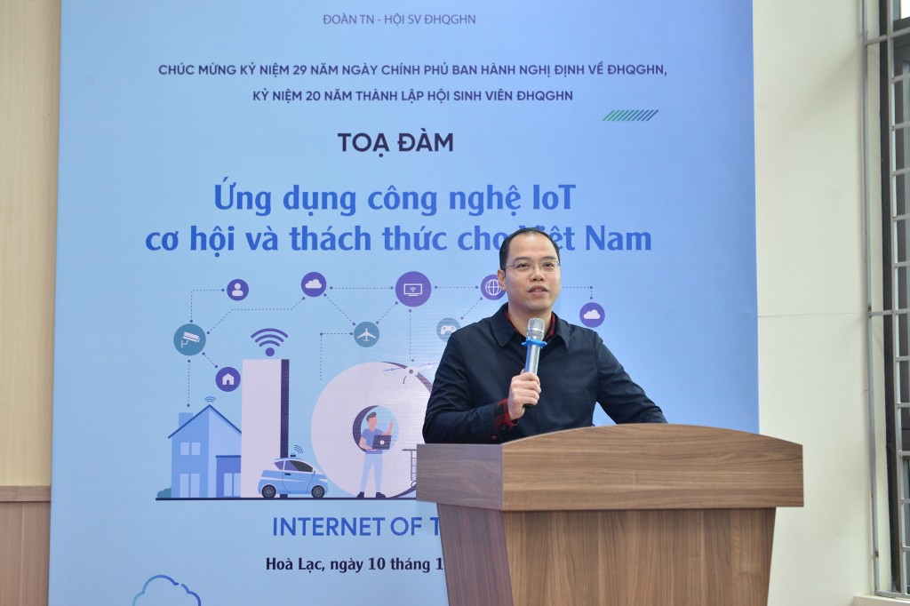 Tọa đàm khoa học “Ứng dụng Công nghệ IoT, cơ hội và thách thức cho Việt Nam”