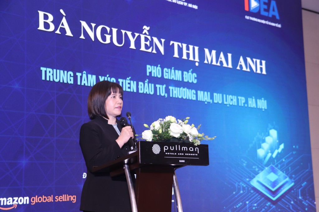 Bà Nguyễn Thị Mai Anh- Phó giám đốc HPA phát biểu tại hội nghị. Ảnh: HPA