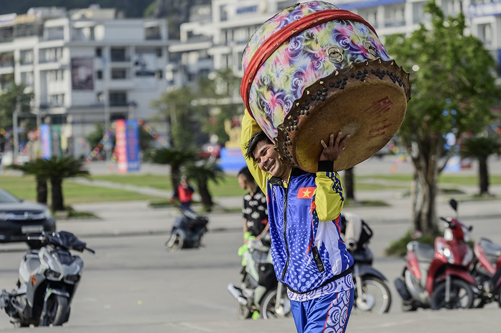 Lần đầu tiên thi đấu môn lân sư rồng tại Đại hội TDTT toàn quốc