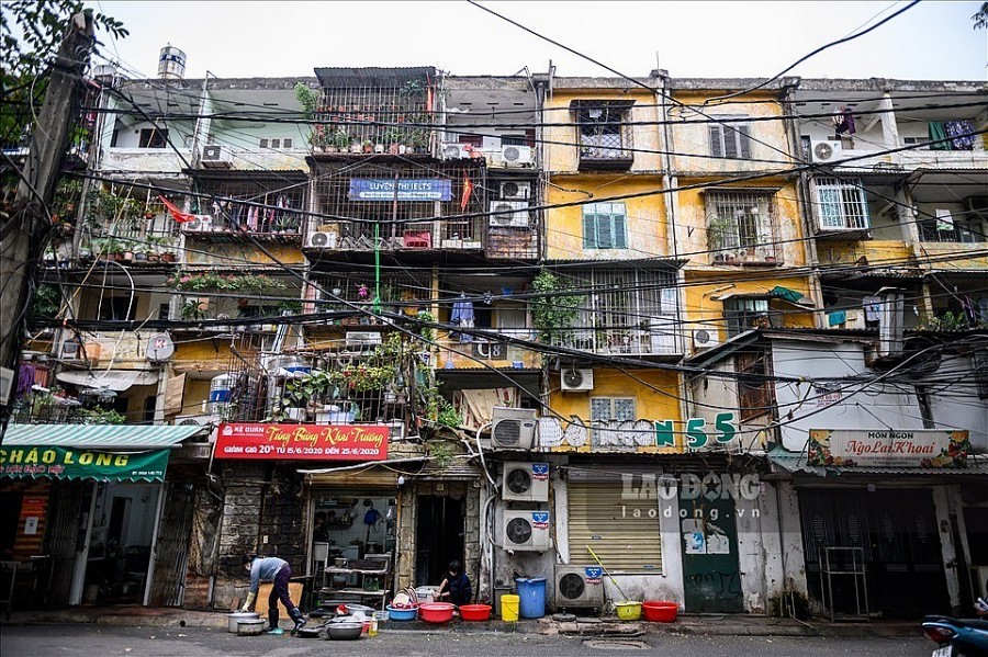 Hà Nội ban hành kế hoạch phát triển nhà ở bố trí chỗ ở tạm thời để xây dựng lại chung cư cũ