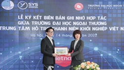 Trung tâm Hỗ trợ Thanh niên Khởi nghiệp Việt Nam hợp tác với Đại học Ngoại thương