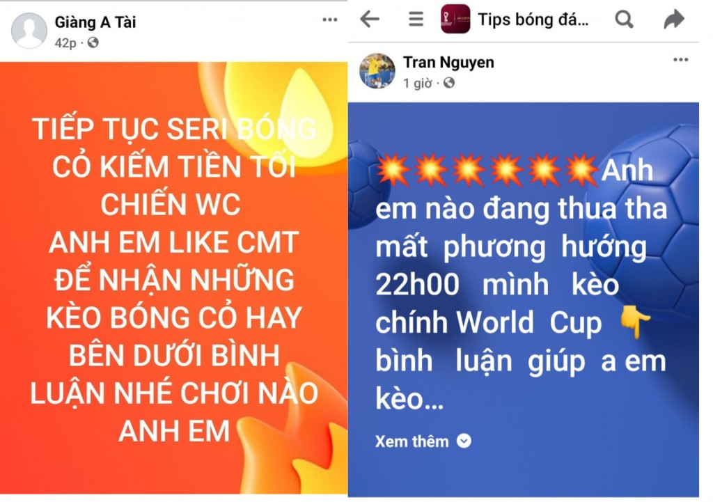 Những cửa tiệm cá độ vào mùa làm ăn