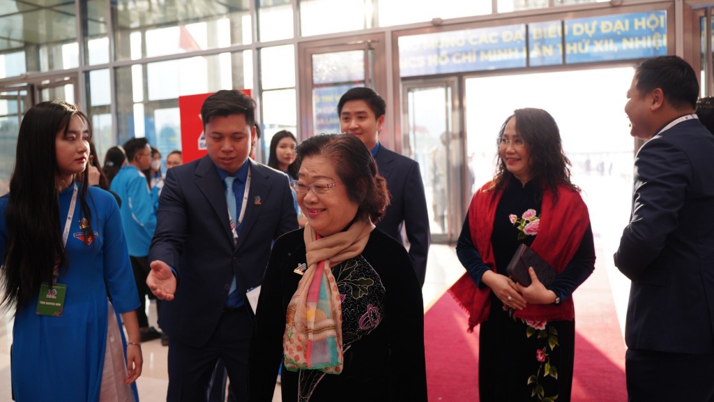 Lãnh đạo Đảng, Nhà nước chung vui với tuổi trẻ tại Đại hội Đoàn XII