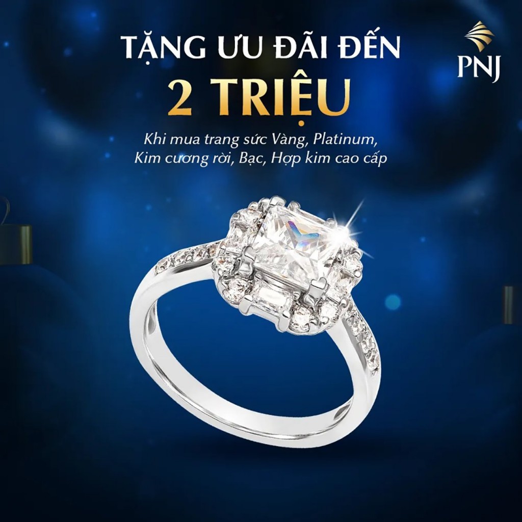 Ưu đãi hấp dẫn khi mua sắm tại PNJ