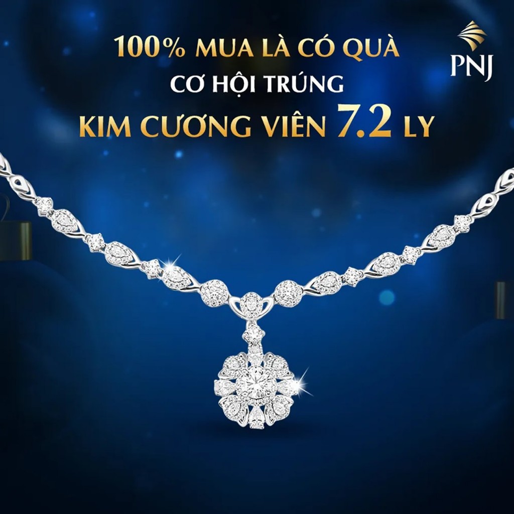 Cơ hội trúng Kim cương viên 7.2 ly