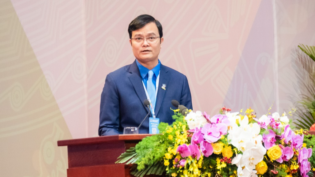 Bí thư Thứ nhất Trung ương Đoàn Bùi Quang Huy 