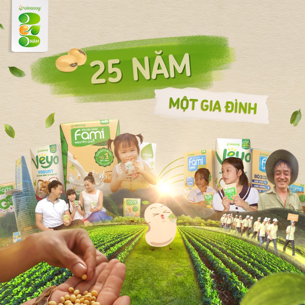 Từ “Nhà là nơi” đến “Nơi là nhà” - bản hòa ca đặc biệt 25 năm Vinasoy