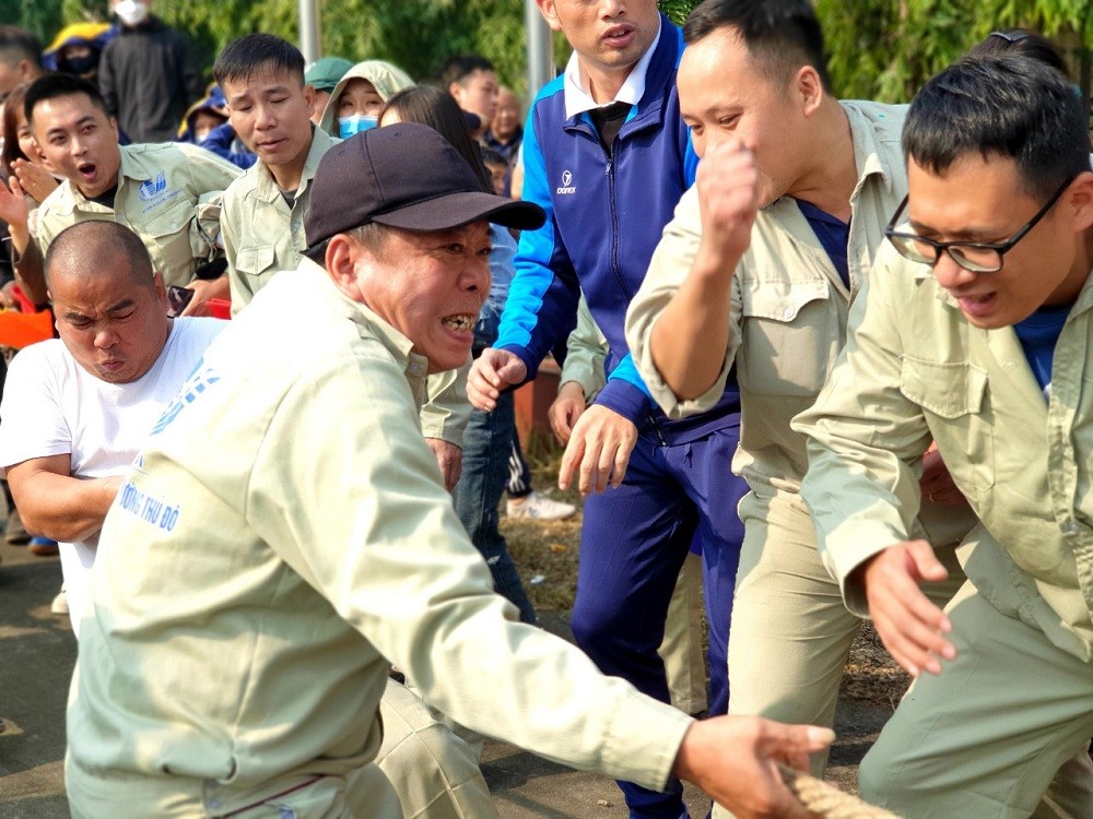 Tưng bừng ngày hội Thể dục thể thao ngành thoát nước Thủ đô