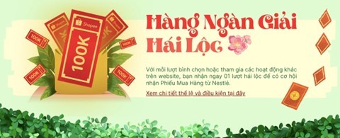 Nestlé Việt Nam cùng người tiêu dùng Việt “Ăn Tết xanh - Đón lộc lành”