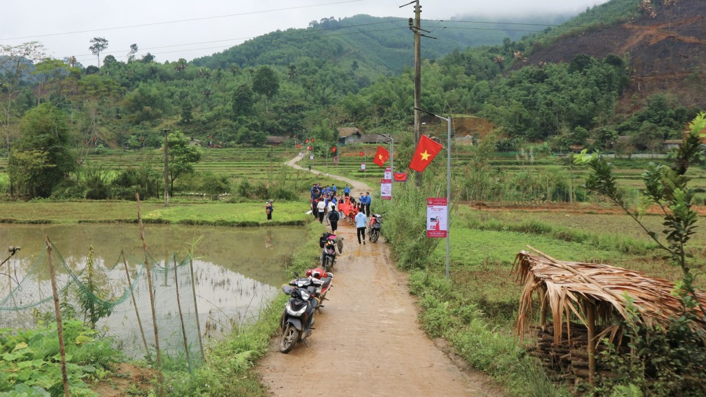 Công trình hoàn thành giúp người dân đi lại thuận tiện hơn 