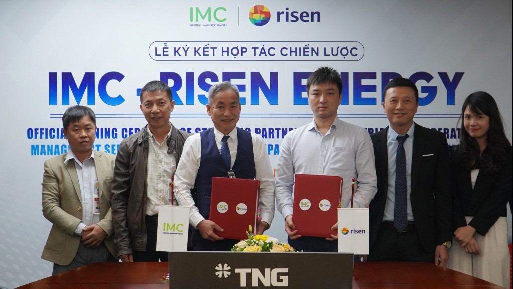 IMC hợp tác cùng Risen Energy thúc đẩy chuyển đổi năng lượng sạch