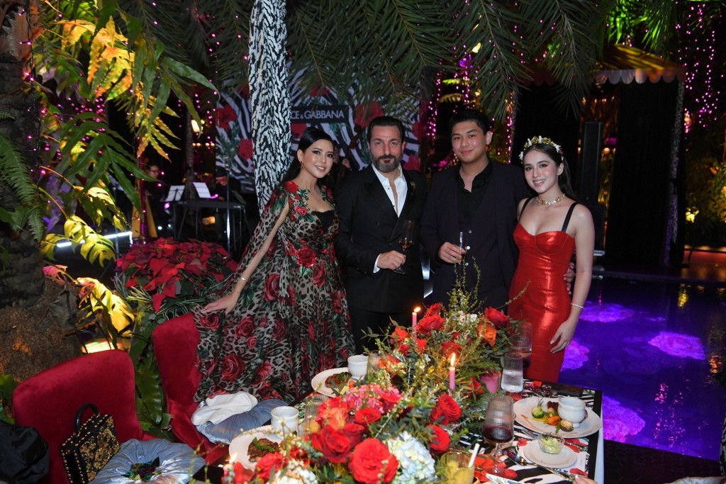Tiên Nguyễn tổ chức đêm tiệc Dolce&Gabbana sang chảnh đẳng cấp