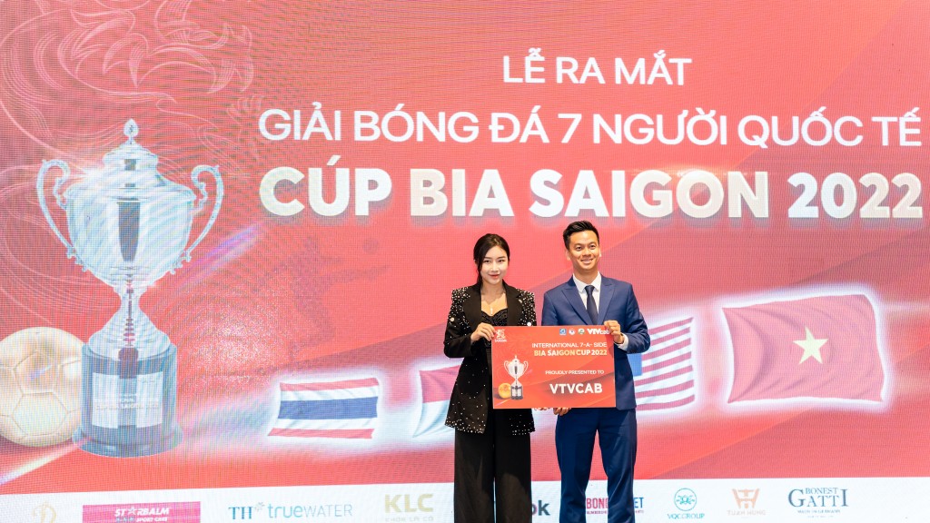 Lần đầu ra mắt Giải bóng đá 7 người quốc tế Cúp Bia Saigon 2022