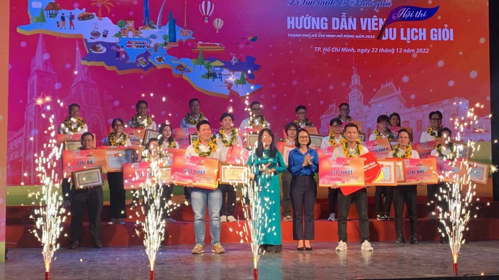 Tổng kết trao giải Hội thi Hướng dẫn viên du lịch giỏi TP Hồ Chí Minh năm 2022